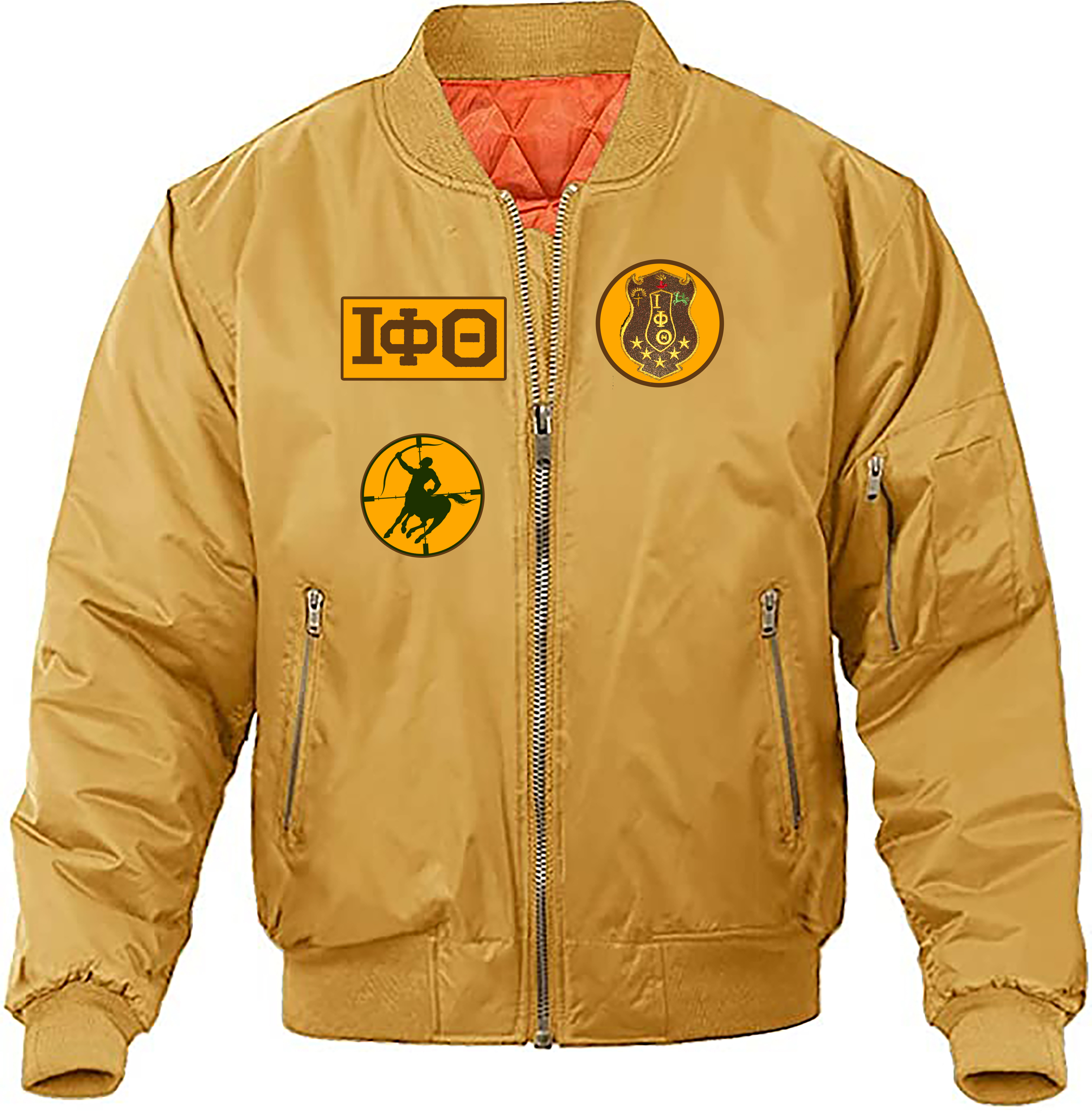 Deference Clothing® compatible with Iota Phi Theta Clothing® Chapter 59  Bomber Jacket Patches