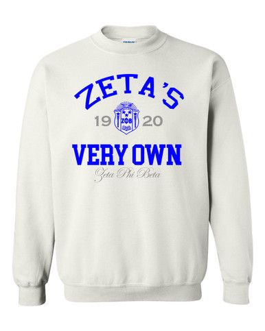 Deference Clothing compatible with Zeta Phi Beta Clothing Chapter 69 Very Own Sweatshirt