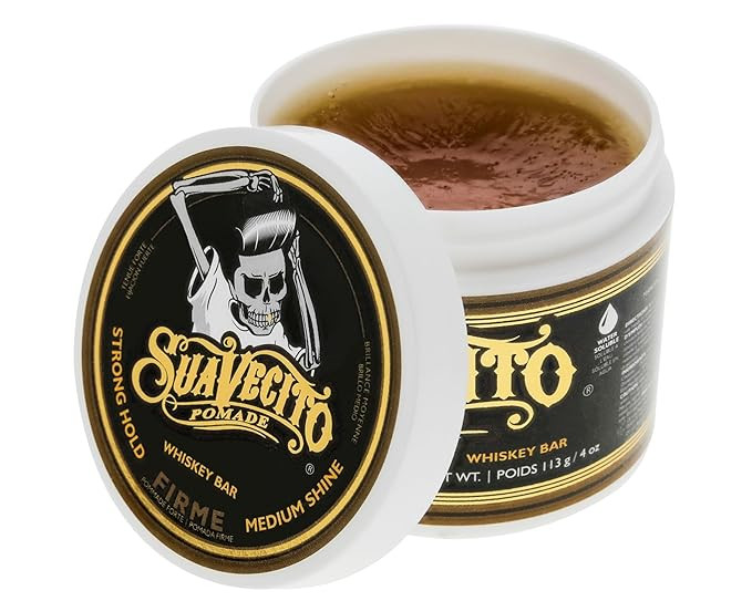 Suavecito Firme Hold Pomade - WHISKEY BAR - Weiss Barber Supply