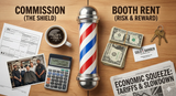 Commission vs. Booth Rent: Surviving the Economic Squeeze 