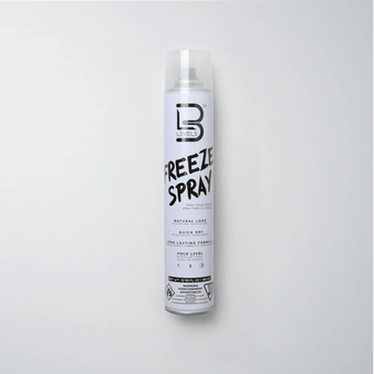 L3VEL3 Freeze Hair Spray: Get an instant, strong hold with our quick-drying, weightless formula. Adds volume and washes out with no residue. Shop now!