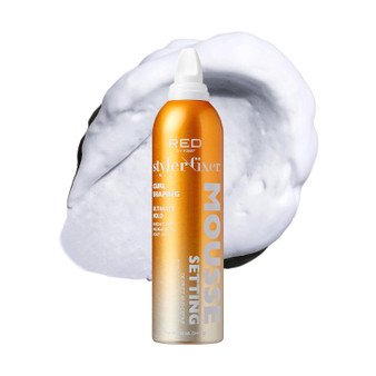 RED by KISS Styler Fixer Setting Mousse - Extra Hydrating | 12 oz