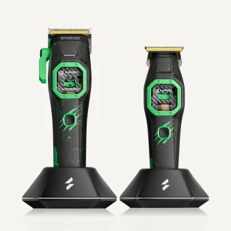 SUPRENT FANGS HC976EX professional clipper and trimmer in charging stands