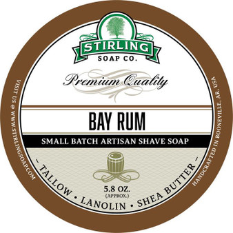 Stirling Shave Soap - Bay Rum