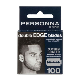 Personna X-Series Platinum Coated Double Edge Blades 100ct