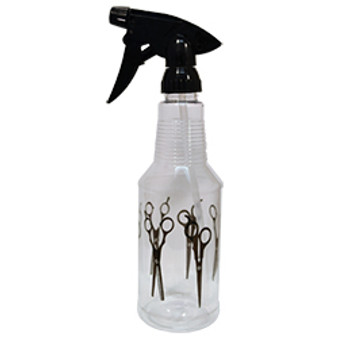 Spray Bottle with Shears Design, 16 oz.