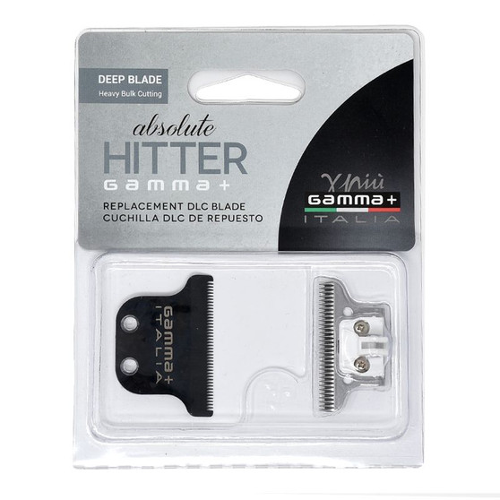 Gamma+ Absolute Hitter DLC Deep Blade Set GPAHRBD in retail packaging for Hitter and Protege trimmers