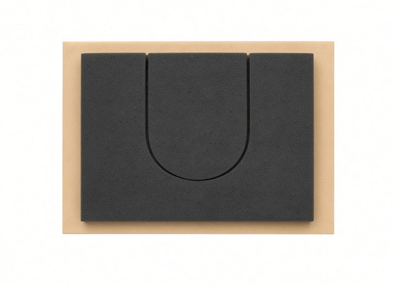 Wahl 30417 black battery foam pad with U-cut for Cordless Senior and Magic Clip