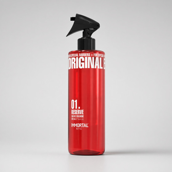 Immortal NYC Reserve 01 cologne, 500ml, 16.9 oz, red bottle