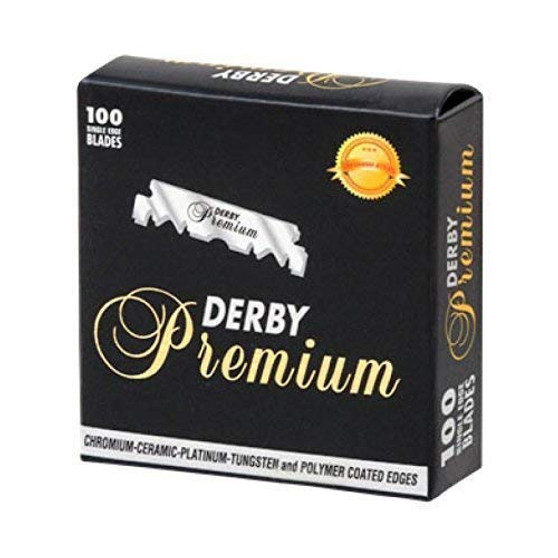 Derby Premium Single Edge Razor Blades - 100ct