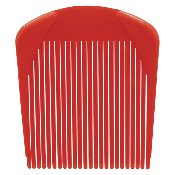 Scalpmaster SC-9039 Blending Flat Top Comb – compact handle-less tool for blending clipper cuts at Weiss Barber Supply.