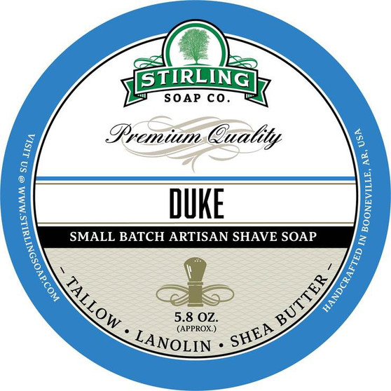 Stirling Shave Soap - Duke