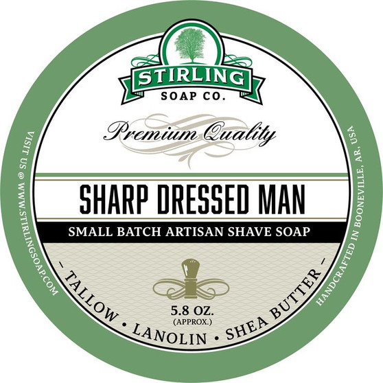 Stirling Shave Soap - Sharp Dressed Man