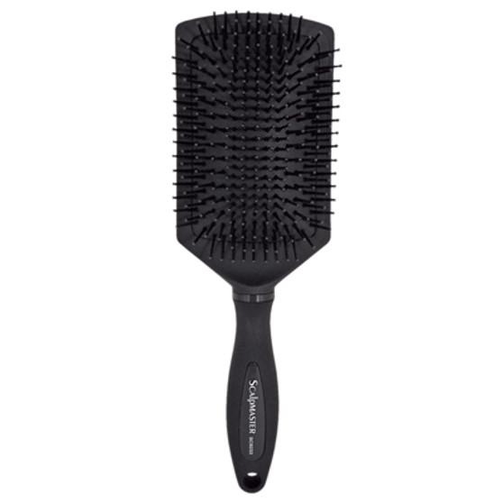 Scalpmaster Cushion Paddle Brush - Onyx Collection