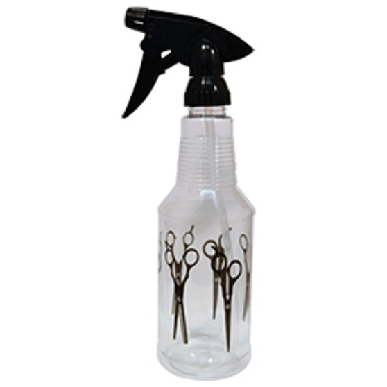 Spray Bottle with Shears Design, 16 oz.