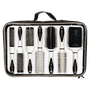 Scalpmaster Ceramic Brush Set in Carry Bag – 7 Piece Thermal Round, Paddle, Styling & Vent Brushes with Zipper Case SC9147 for professional barbers at Weiss Barber Supply