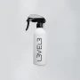 L3VEL3 Rubberized Spray Bottle in White – professional non-slip grip mist bottle for barbers at Weiss Barber Supply
