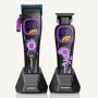 SUPRENT AcidStorm HC586VX black and purple clipper and trimmer on docks