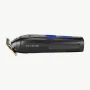 Side profile of StyleCraft SC423B 360 Jeezy Trimmer showing IN3 Vector Motor branding, blue LED indicators, and gold blade