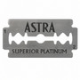 Astra Superior Platinum double edge razor blade close-up