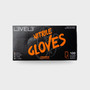 L3VEL3 orange nitrile gloves box, 100 gloves