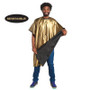 Scalpmaster "24K Gold" Reversible Barber Cape | Black & Gold
