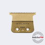 Close-up of the BaBylissPRO GoldFX FX707Z Replacement Blade. Features ultra-thin DLC/Titanium standard teeth for precision detailing