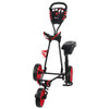 Ram Golf X-Pro Laser 3 Wheel Golf Pull Cart with Seat Ram Golf X-Pro Laser 3 Wheel Golf Pull Cart with Seat