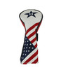 Ram Golf USA Stars and Stripes PU Leather Headcover For Hybrid