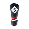Ram Golf Vintage PU Leather Headcovers Set, Black, Driver, Fairway Woods (1,3,5) Ram Golf Vintage PU Leather Headcovers Set, Black, Driver, Fairway Woods (1,3,5)