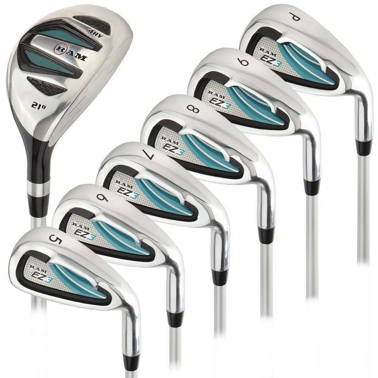 Ram Golf EZ3 Ladies Petite Right Hand Iron Set 5-6-7-8-9-PW