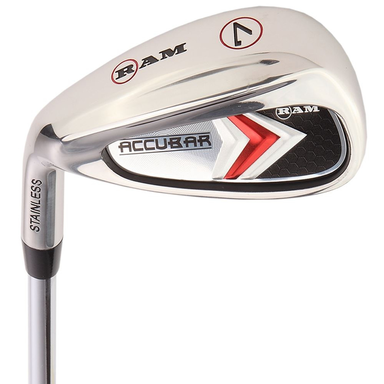 Ram Golf Accubar Mens Left Hand Iron Set 6789PW FREE HYBRID INCLUDED