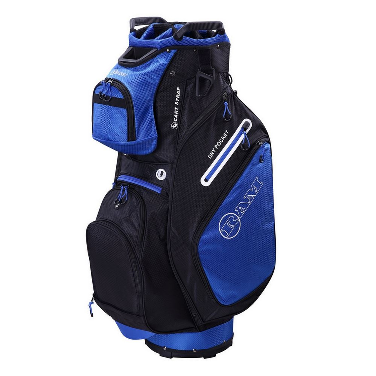 Ram Golf FX Deluxe Golf Cart Bag with 14 Way Full Length Dividers ...