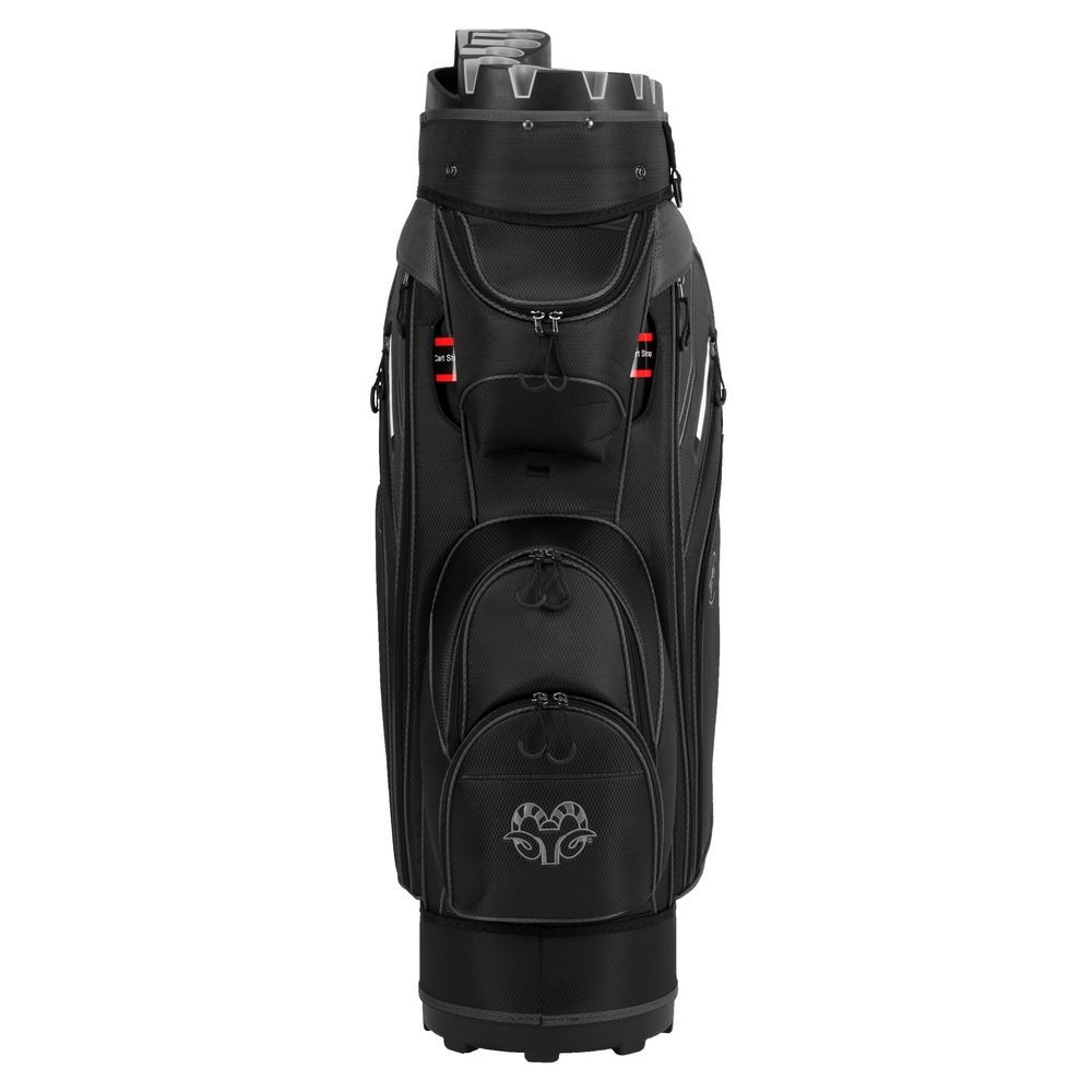 Ram Golf Premium Cart Bag with 14 Way Molded Organizer Divider Top