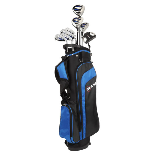 Ram Golf EZ3 Mens Golf Clubs Set with Stand Bag - Graphite/Steel Shafts Ram Golf EZ3 Mens Golf Clubs Set with Stand Bag - Graphite/Steel Shafts