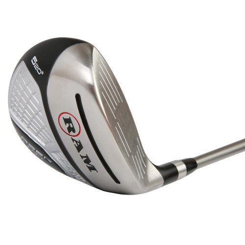 Ram Golf Laser Anti-Slice Offset Fairway Wood, Mens Right Hand Ram Golf Laser Anti-Slice Offset Fairway Wood, Mens Right Hand