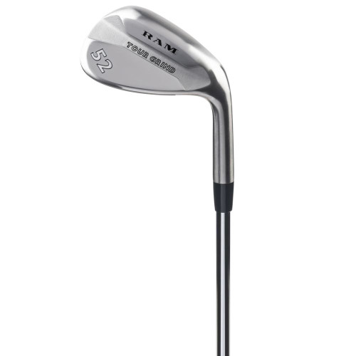 Ram Golf Tour Grind Premium Golf Wedge, Chrome, Mens Right Hand Ram Golf Tour Grind Premium Golf Wedge, Chrome, Mens Right Hand