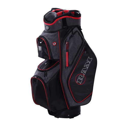 Ram Golf Tour Cart Bag with 14 Way Dividers Top Ram Golf Tour Cart Bag with 14 Way Dividers Top