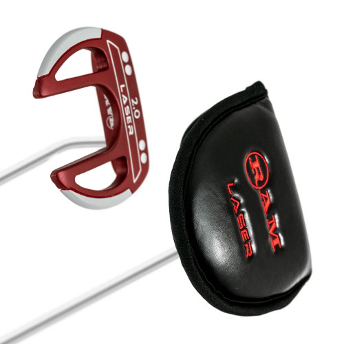 Ram Golf Laser No.2 Putter - Right Hand - Headcover Included Ram Golf Laser No.2 Putter - Right Hand - Headcover Included
