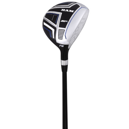 Ram Golf SDX Mens Golf Clubs Set + Bag, Left Hand, Graphite