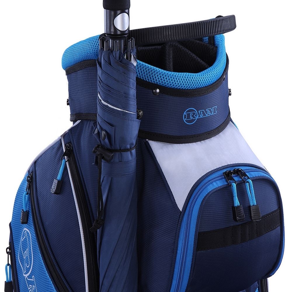 Ram Golf Lightweight Ladies Cart Bag with 14 Way Dividers