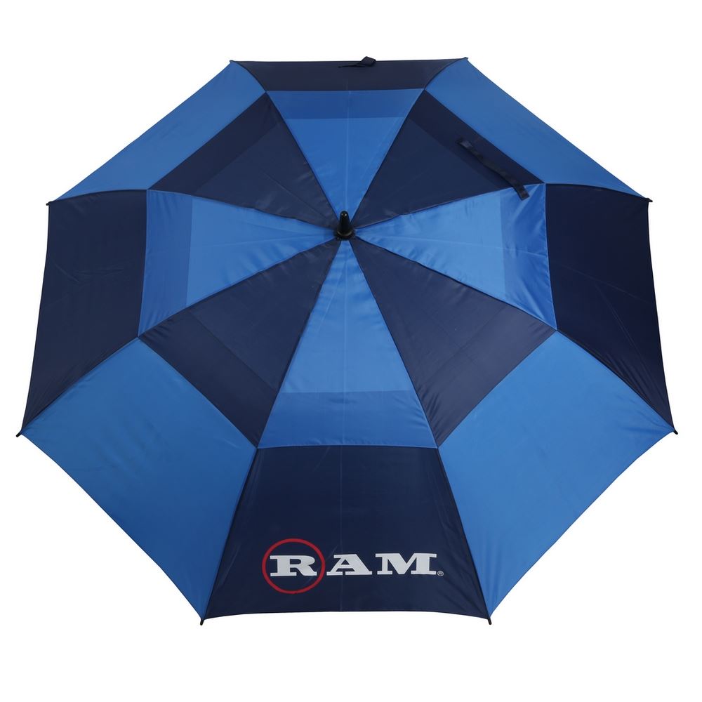 Ram Golf Umbrellas 3 Pack Premium 60" Double Canopy Golf Umbrellas