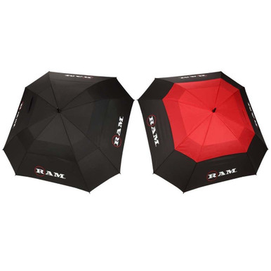 Ram Golf 2 Pack Ram FX Tour Premium 64" Extra Large Square Golf Umbrellas