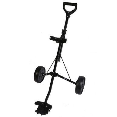 Ram Golf Ram Kids Adjustable Golf Cart for Junior Golfers 3-14 Years Old-Black/Grey