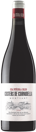 Bottle of Costers de Cornudella red wine from Sileo in Montstant