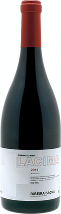 Bottle of Lacima red wine from Dominio do Bibei in Ribeira Sacra