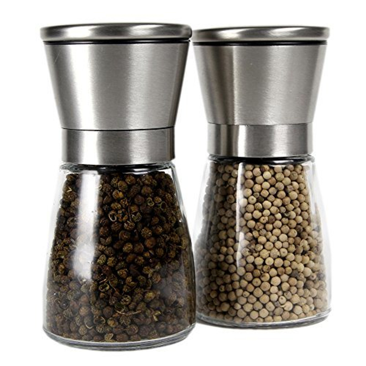 1pc Stainless Steel Electric Pepper Grinder, Modern Peppercorn Grinder For  Kitchen