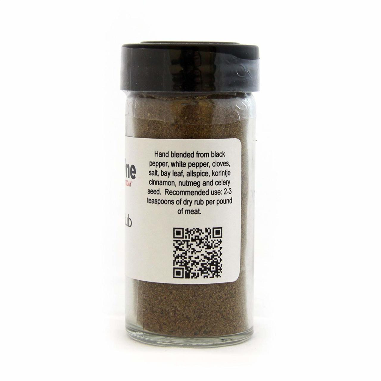 Prime Rib Rub, 3 oz. In Glass Bottle, Non GMO - The Grindstone