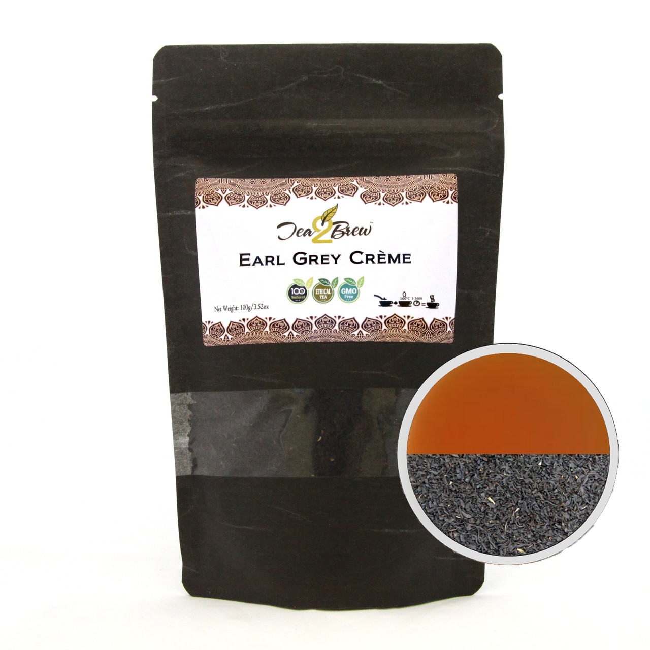 EARL GREY CRÈME TEA | Loose Leaf Ceylon Black Tea with the flavor