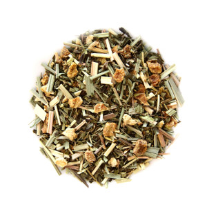 ORGANIC GINGER LEMONGRASS TEA | Caffeine Free Herbal Tea Infusion | Wellness Tea Collection| 1.5 oz. Jar ORGANIC GINGER LEMONGRASS TEA | Caffeine Free Herbal Tea Infusion | Wellness Tea Collection| 1.5 oz. Jar